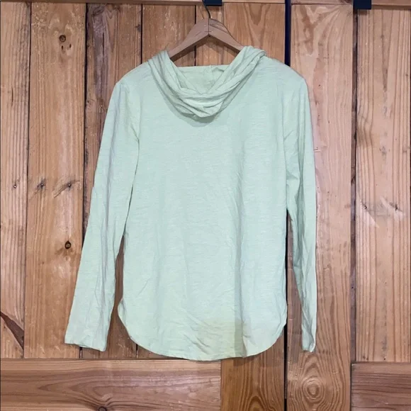 Light Green Graphic Hoodie by Miami Style - Picture 2 of 2